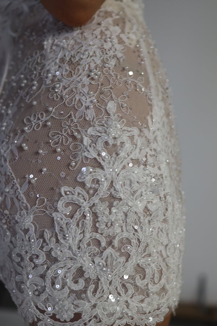"Twilight Hour" Lace Corset & Skirt