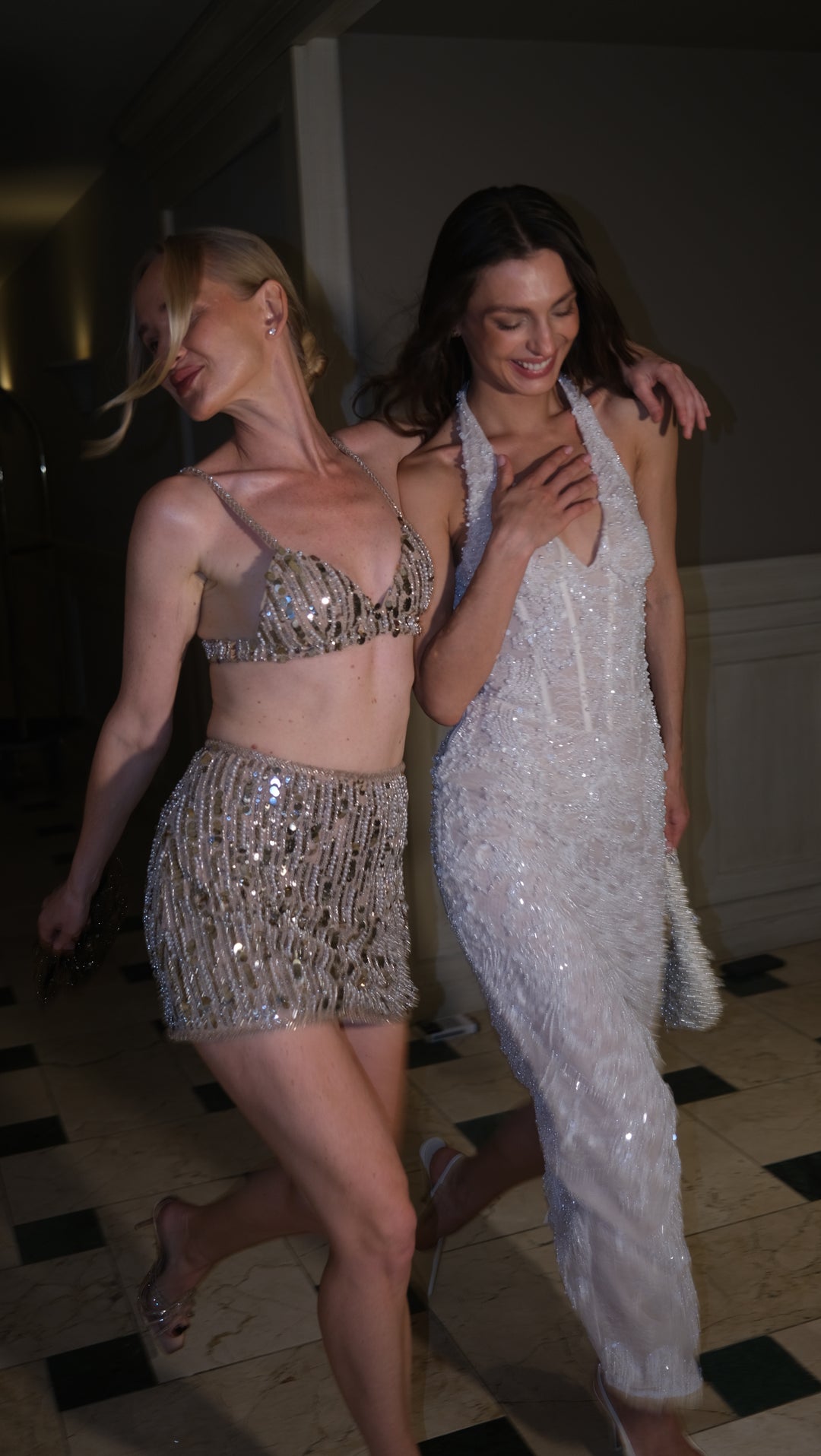 "Fever Dream" Embellished Maxi Dress